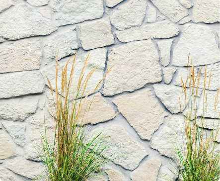 Natural stone installation